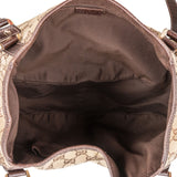 Gucci Monogram GG Canvas Abbey Hobo Shoulder Bag