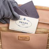 Prada Pink Saffiano Leather Galleria Handbag