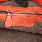 Bottega Red Intrecciato Leather Veneta Belly Hobo Handbag