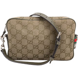 Gucci Monogram GG Canvas Messenger Crossbody Bag