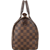 Louis Vuitton Monogram Damier Ebene Canvas Speedy 25 Handbag