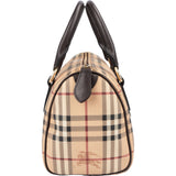 Burberry Haymarket Check Boston Handbag
