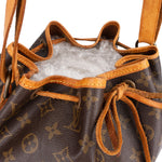 Louis Vuitton Monogram Canvas Sac Noé Petit Shoulder Bag - vintageandkickz
