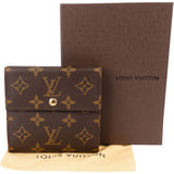 Louis Vuitton Monogram Canvas Elise GM Wallet