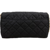 Prada Quilted Tessuto Nylon Chain Single Flap Crossbody Bag
