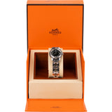Hermès Silver Tone Clipper Women Watch
