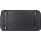 Hermès Noir Veau Togo Leather Gold Birkin 35 Handbag