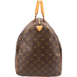 Louis Vuitton Monogram Canvas Keepall 55 Travel Bag