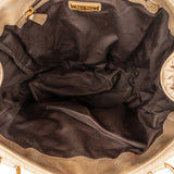 Miu Miu Matelassé Nappa Leather Hobo Shopping Handbag