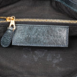 Balenciaga Blue Leather Classic City Handbag