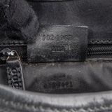 Gucci Monogram GG Black Canvas Jackie Shoulder Bag