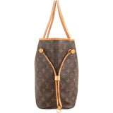 Louis Vuitton Monogram Canvas Neverfull MM Shoulder Bag