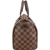 Louis Vuitton Monogram Damier Ebene Canvas Speedy 25 Handbag
