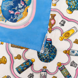 Hermès Parfums de Soie Silk 90 Scarf Tuch