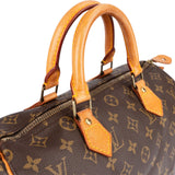 Louis Vuitton Monogram Canvas Speedy 30 Handbag