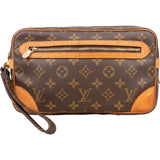 Louis Vuitton Monogram Canvas Marly Dragonne Clutch