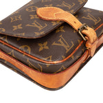 [🔄️B14 / F31] Louis Vuitton Monogram Canvas Cartouchiere PM Crossbody Bag - vintageandkickz