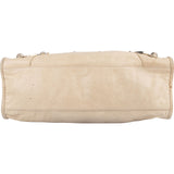 Balenciaga Cream Leather City Handbag
