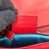 Gucci Velvet Matelassé GG Marmont Crossbody Bag