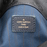 Louis Vuitton Noir Leather Monogram Empreinte Artsy MM Shoulder Bag