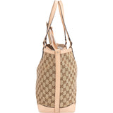 Gucci Monogram GG Tote Shoulder Bag