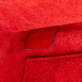 Céline Drummed Calfskin Luggage Nano Handbag