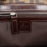 Fendi Monogram FF Zucca Canvas Small Tote Shoulder Bag