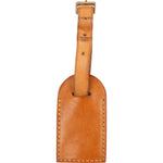[🔄️B10 / F63] Louis Vuitton Vachetta Leather Luggage Tag - vintageandkickz