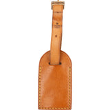 [🔄️B10 / F63] Louis Vuitton Vachetta Leather Luggage Tag - vintageandkickz