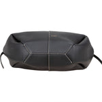 Polène Grained Leather Cyme Tote Handbag - vintageandkickz
