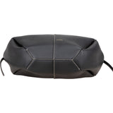 Polène Grained Leather Cyme Tote Handbag - vintageandkickz