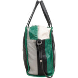 Balenciaga Tricolor Calfskin Leather Bazar Small Tote Crossbody Handbag
