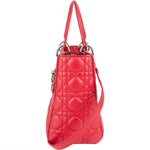 Christian Dior Quilted Leather Lady Dior Handbag xx aufgefrischt passt? - vintageandkickz