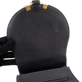 Chloé Grained Calfskin Marcie Saddle Small Crossbody Bag