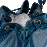 Louis Vuitton Blue Epi Leather Sac Noé Petit Shoulder Bag