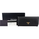 Prada Saffiano Leather Continental Wallet 1M1132