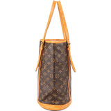Louis Vuitton Canvas Monogram Bucket GM Shoulder Bag