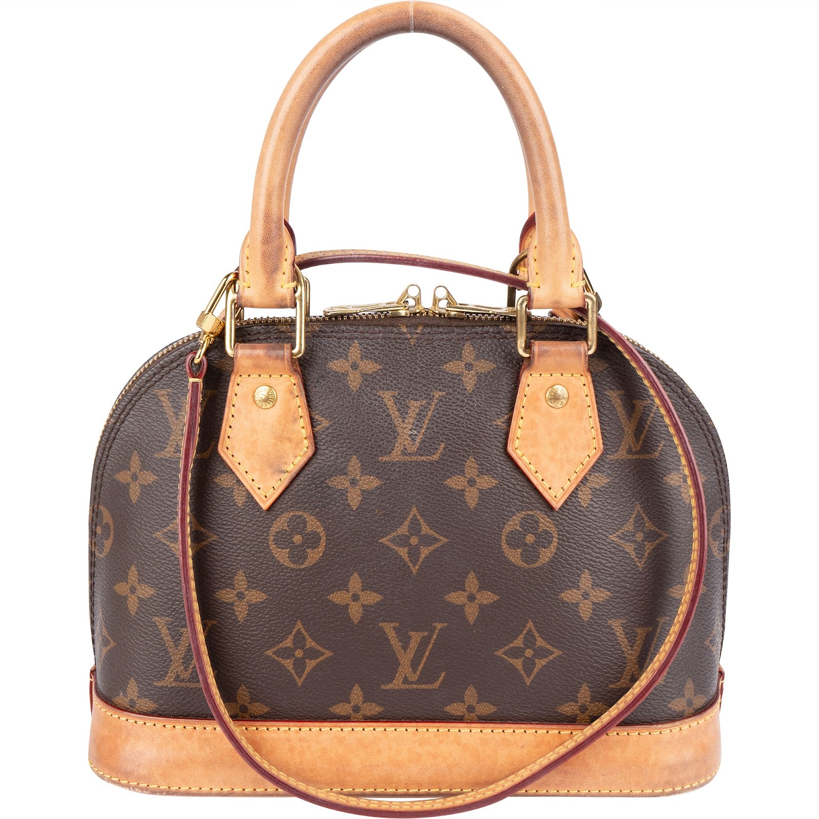 Louis Vuitton Monogram Canvas Alma BB Handbag - vintageandkickz