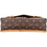 Louis Vuitton Canvas Monogram Gibeciere MM Crossbody Bag