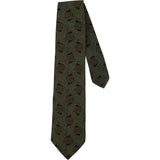 Giorgio Armani Geomatric Pattern Silk Tie Krawatte