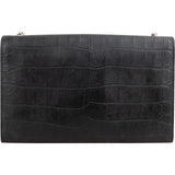 Yves Saint Laurent Croc-Embossed Leather Kate Tassel Chain Crossbody Bag