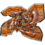Hermès Kiki Colliers de Chiens Silk Scarf Tuch Carre 140