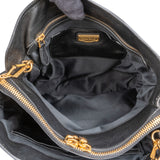 Miu Miu Vitello Daino Leather Two-Way Shopping Tote Shoulder Bag