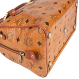 MCM Monogram Visetos Boston Handbag
