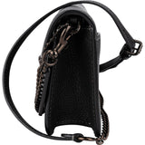 Coach Pebbled Leather Tabby Wallet On Chain Crossbody Bag