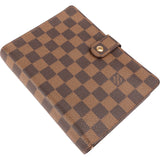 Louis Vuitton Monogram Damier Ebene Canvas Agenda MM