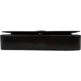 Prada Black Brushed Patent Leather Femme Shoulder Bag