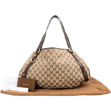 Gucci Monogram GG Abbey Hobo Shoulder Bag