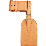 Louis Vuitton Vachetta Leather Luggage Tag Set