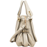 Chloé Grained Leather Paraty Shoulder Handbag